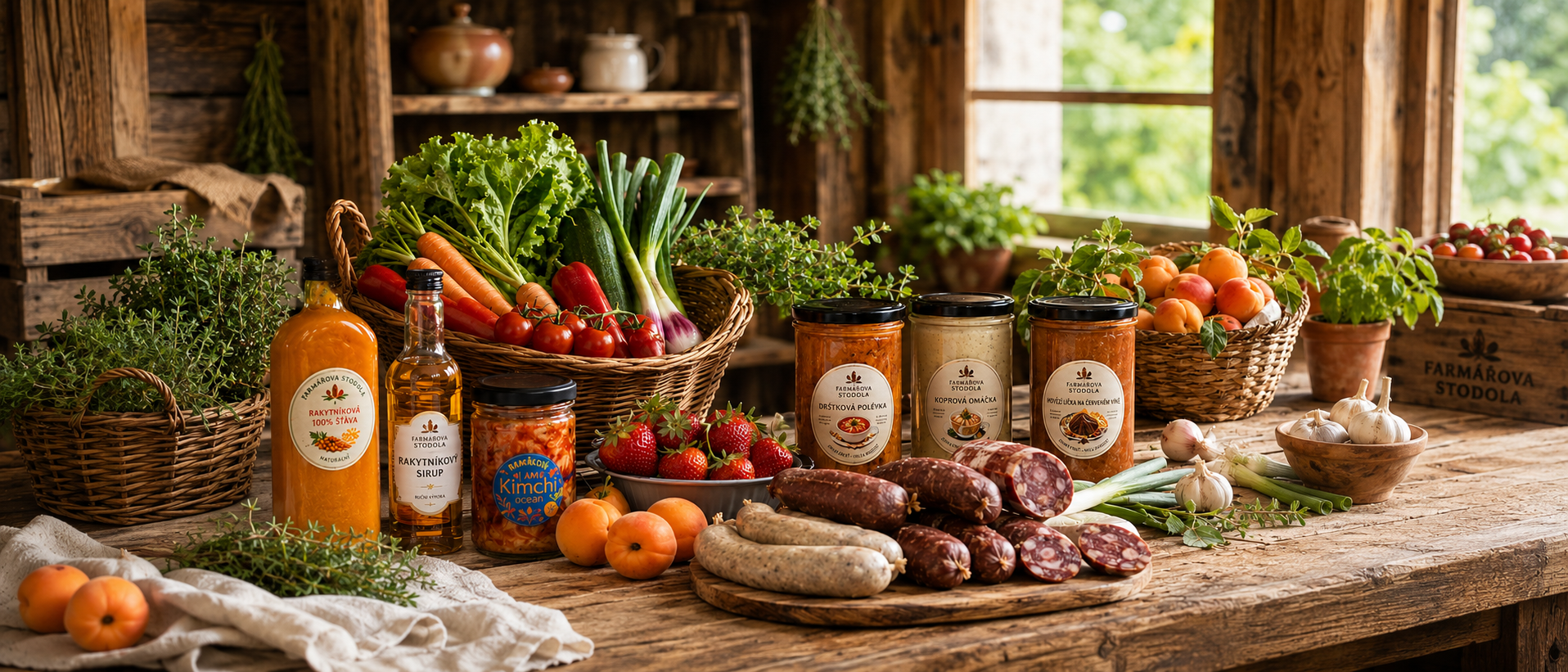 Farmářské produkty U Mlsné Kozy